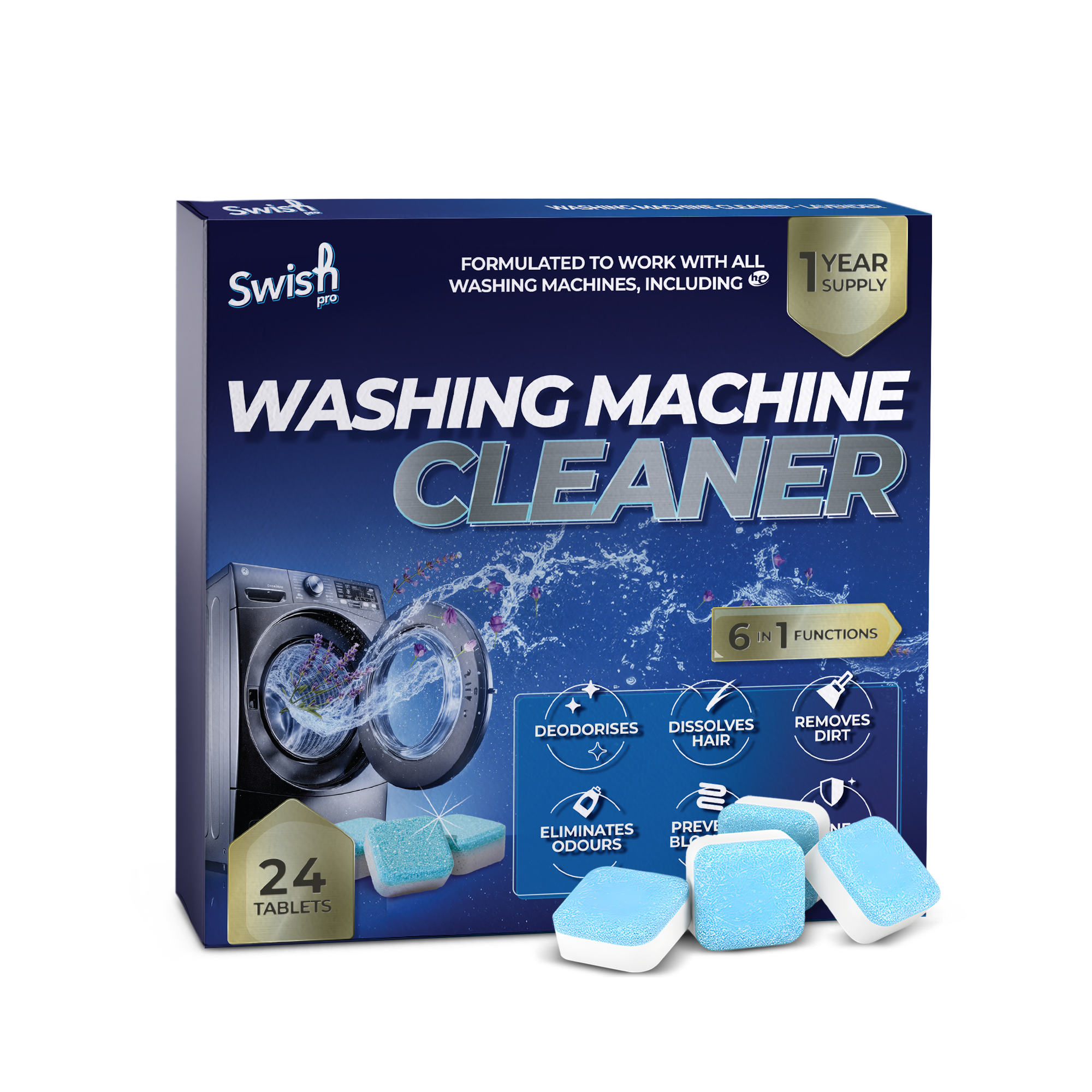Washing machine Cleaner Tablets