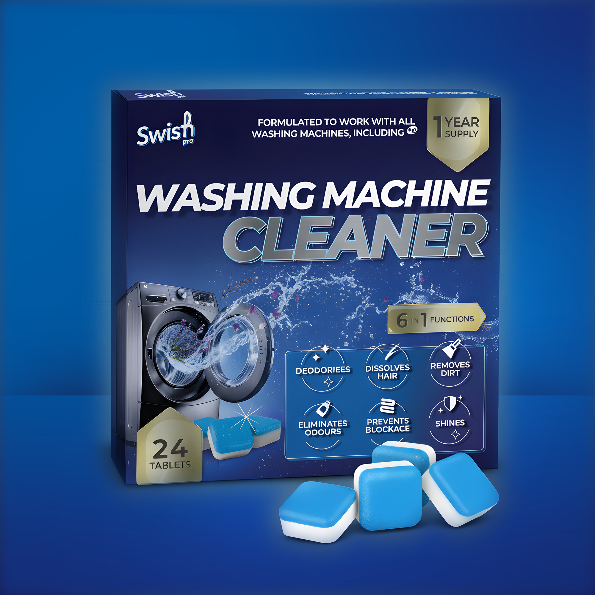 Washing machine Cleaner Tablets