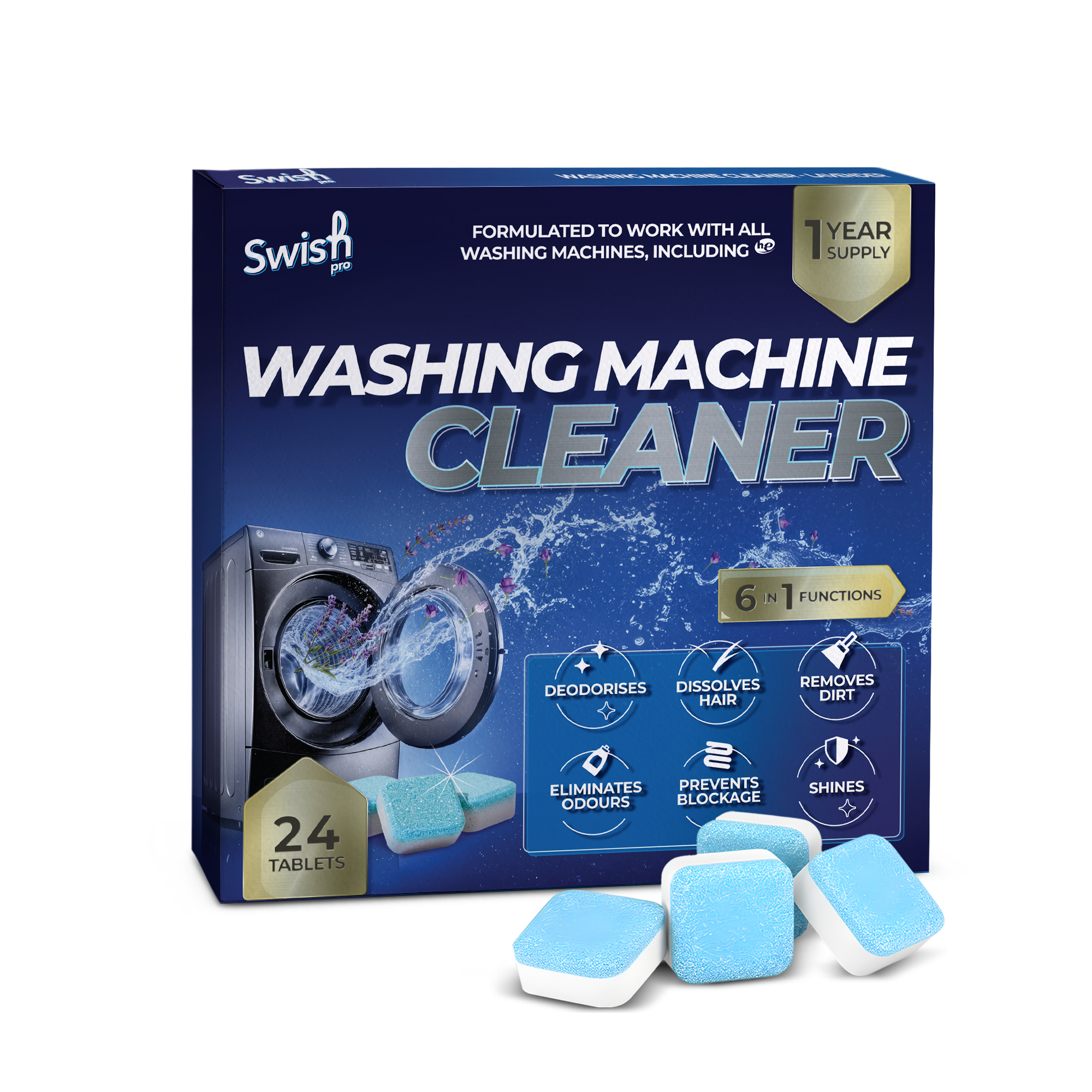 Washing machine Cleaner Tablets